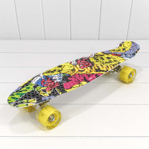 Скейтборд из пластика 