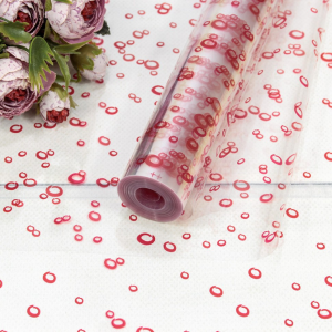 Плёнка прозрачная с печатью   