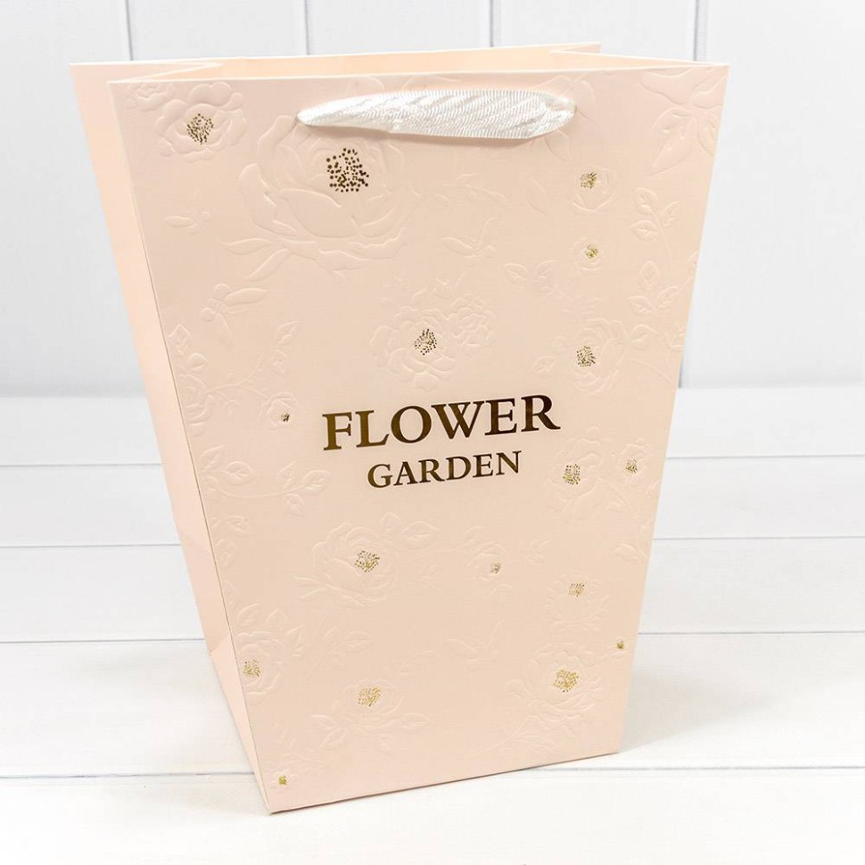 Пакет подарочный "Ваза для цветов"   