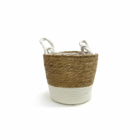 Корзина плетеная набор (рогоз)  