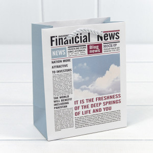 Пакет подарочный 